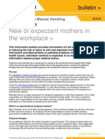 New or Expectant Mothers in The Workplace : Bulletin