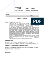 Nome: RA: Direito & Cinema Filme: O Segredo Dos Seus Olhos