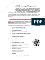 Manual de Bolsillo Sobre Seguridad Personal RV (81942)