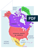 Mapa de Norte América