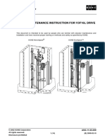 Preventive Maintenance Instruction For V3F16L Drive