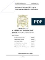 Informe 7 Grupal - Amplificador de Emisor Comun