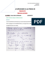 Calculo Aplicado A La Fisica Iii: ALUMNO: Josue Garcia Miranda U20201075