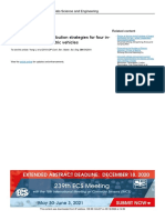 Review On Torque Distribution Strategies For Four in Wheel Motor Drive Electric Vehicles