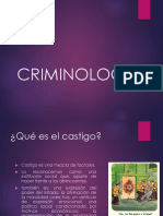 Criminología. Material de Clase Primer Corte 2023