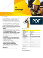 3M Datasheet - FALL - DBI-SALA D-Ring W Anchorage Plate