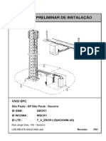 Projeto Preliminar de Instalação: Vivo SPC