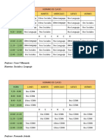 Horarios Docentes (Actualizado)