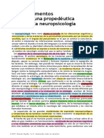 Lectura 1 - Elementos de Una Propedéutica de La Neuropsicología