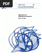 Algorithms For Diophantine Equations - B.M.M. de Weger