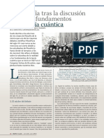 La Filosofía Tras La Discusión Sobre Los Fundamentos de La Teoría Cuantica