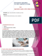 Escuela Nacional de Salud Publica Diplomado en Salud y Seguridad en El Trabajo