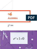 Libro Álgebra 3.° Verano 2023