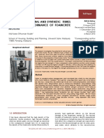 Jurnal Teknologi: Potential OF Natural AND Synthetic Fibres ON Flexural Performance OF Foamcrete Mortar