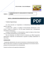 Niveau: Première Matière: Géographie Côte D'Ivoire - École Numérique