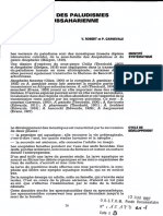 Les Vecteurs Des Paludismes en Afrique Subsaharienne: Anophelinae Anopheles Cellia Anopheles