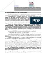 Tema 31 Responsabilididad de Los Funcionarios - Regimen Disciplinario - Incoacion y Tramitacion de Expedientes