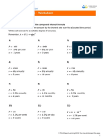 Third Space Learning Compound Interest GCSE Worksheet 1