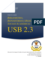 USB2.3-Sebenta-Bibliometria Repositórios Redes Sociais Académicas V1.0