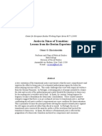 Justice in Times of Transition: Lessons From The Iberian Experience (WPS 173 2009) Omar G. Encarnación.