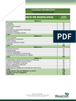 Matriz Radiologia