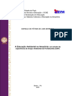 A Educação Ambiental Na Amazônia - Adriele - de - Fatima - de - Lima - Barbosa