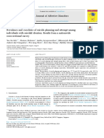 Prevalence and Correlates of Suicide Planning and Attempt Among Individuals With SI