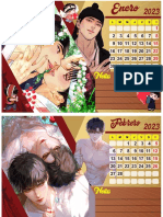 Calendario Yaoi 2023 v2