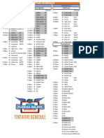 2023 Florida Relays Schedule