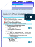 Devoir 2 Modele 9 Francais 1ac Semestre 2