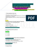 Super Final 220-Zoonotic Infectious Diseases Exam Questions 8 SOLVED by ANKIT AKELA