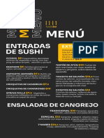 Menu 11y11 Agosto