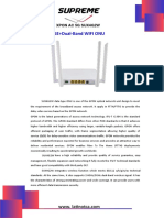 4GE+Dual-Band WIFI ONU: Xpon Ac 5G Sux G2W