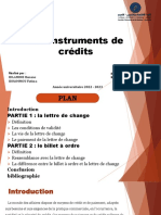 Les Instruments de Crédits