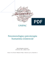 La Fenomenologia y La Psicoterapia Humanista-Existencial-Oscar Villalpando