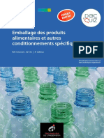 Emballage Des Produits Alimentaires Et Autres Conditionnements Spécifiques