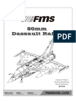 80mm Dassault Rafale: Realistic Stable Rigid