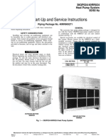 Installation, Start-Up and Service Instructions: Piping Package No. 40RR900271