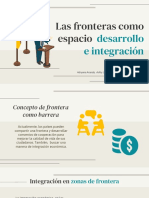 Las Fronteras Como Espacio de Desarrollo e Integración