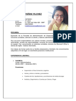 CV - Estefany Coveñas Vilchez