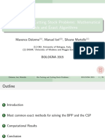 Bin Packing and Cutting Stock Problems: Mathematical Models and Exact Algorithms