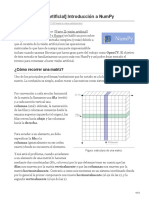 Parte III Visión Artificial Introducción A NumPy