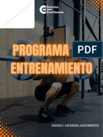 Programa Tu Entrenamiento de Forma Inteligentw