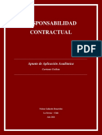 Responsabilidad Contractual: Apunte de Aplicación Académica