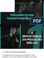 Curso Básico de Hermenêutica E Homilética: Pregando para Transformar Vidas!