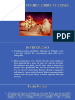 Culto Familiar - Cap. 5 - Moisés e A Vitória Sobre As Crises.