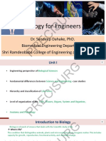 Biology For Engineers