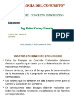 2-Ensayos Del Concreto Endurecido - Cec - Sabado 19 12 2020 - Ing Rafael Cachay Huaman