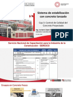 Sistema de Estabilizacion Con Concreto Proyectado - Cap 3 Concreto Proyectado Control de Calidad