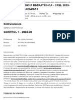 Control 1 - GERENCIA ESTRATÉGICA - CPEL 2023-00 - M1-PRELMCADM09A2 - 285602 - GERENCIA ESTRATÉGICA - CPEL 2023-00 - M1-PRELMCADM09A2